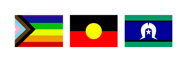 Flags representing global security and surveillance network